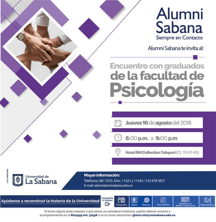 Encuentro Alumni con graduados de Psicología