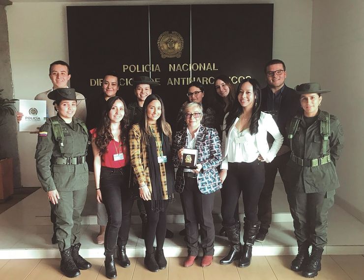 Seminario de comunicación organizacional reconocimiento policia nacional, Universidad de La Sabana