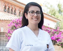 Karen Campos. Estudiante de Enfermería de La Sabana