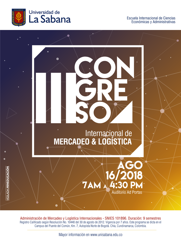 III Congreso Internacional de Mercadeo & Logística