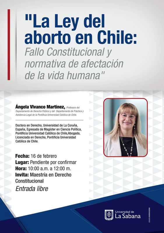Foro: La ley del aborto en Chile: Fallo constitucional y normativa de afectación de la vida humana