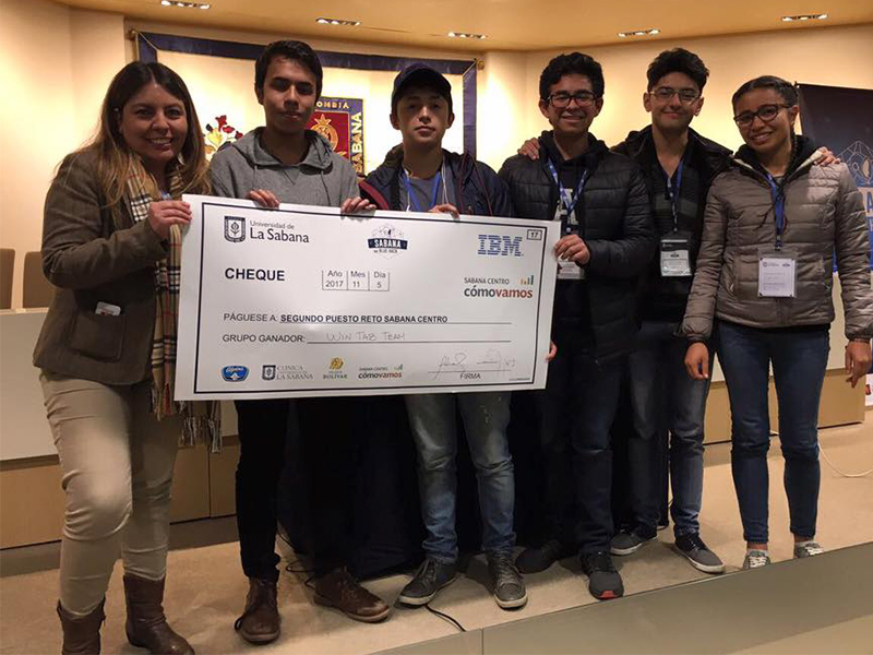 Ganadores Reto de educación hackatón Unisabana 2017